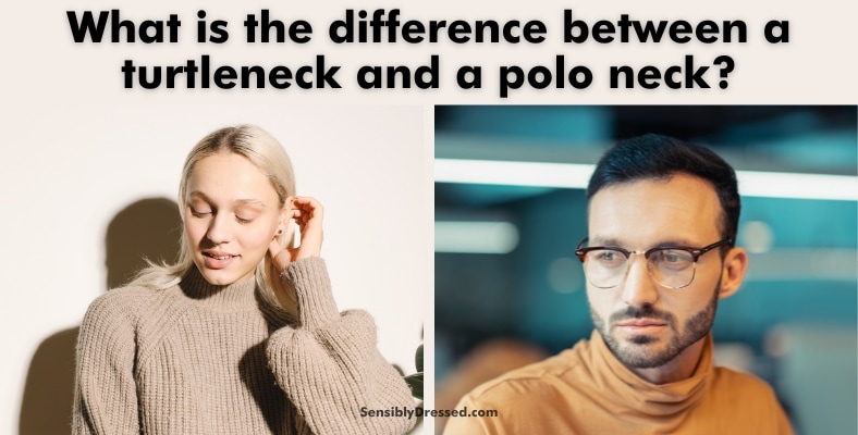 what is the difference between a turtleneck and a polo neck